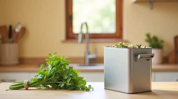Comment donner du style et de l'efficacité à son coin compost : tout sur les poubelles à compost en cuisine